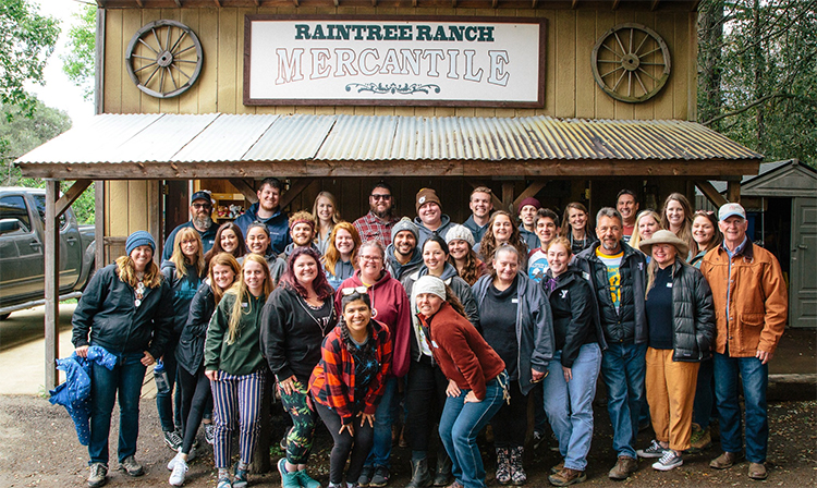 Raintree Ranch Anniversary Celebration group shot